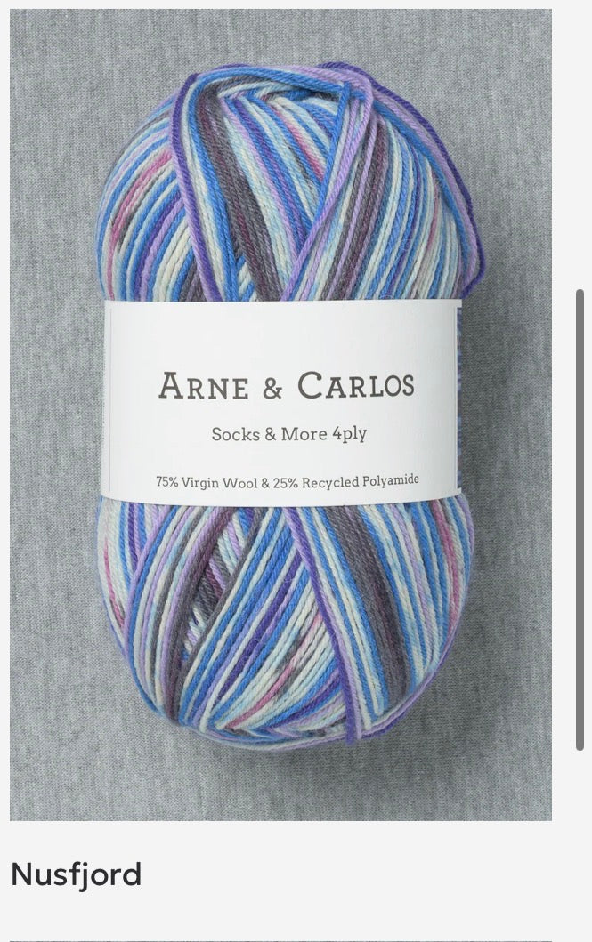 Arne & Carlos Socks & More 4ply