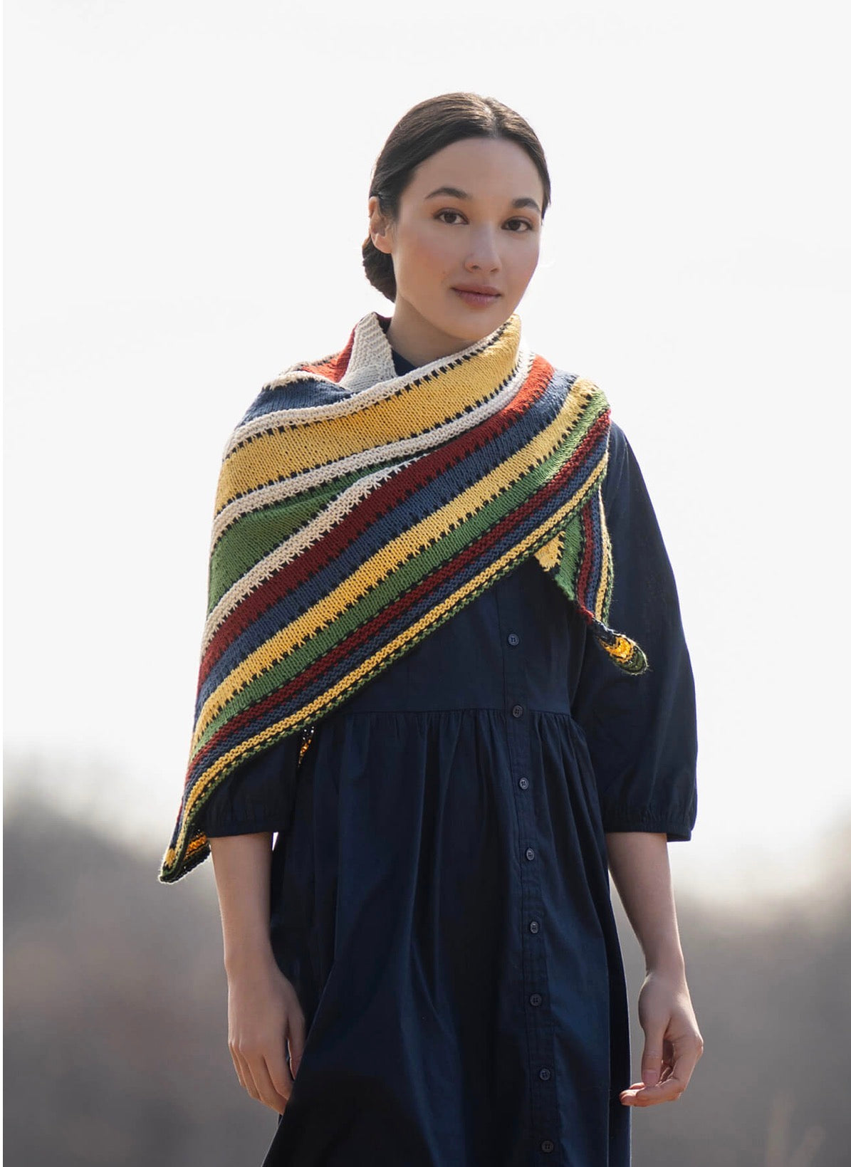 Camp Ivanhoe Shawl Kit - Blue Sky Fibers