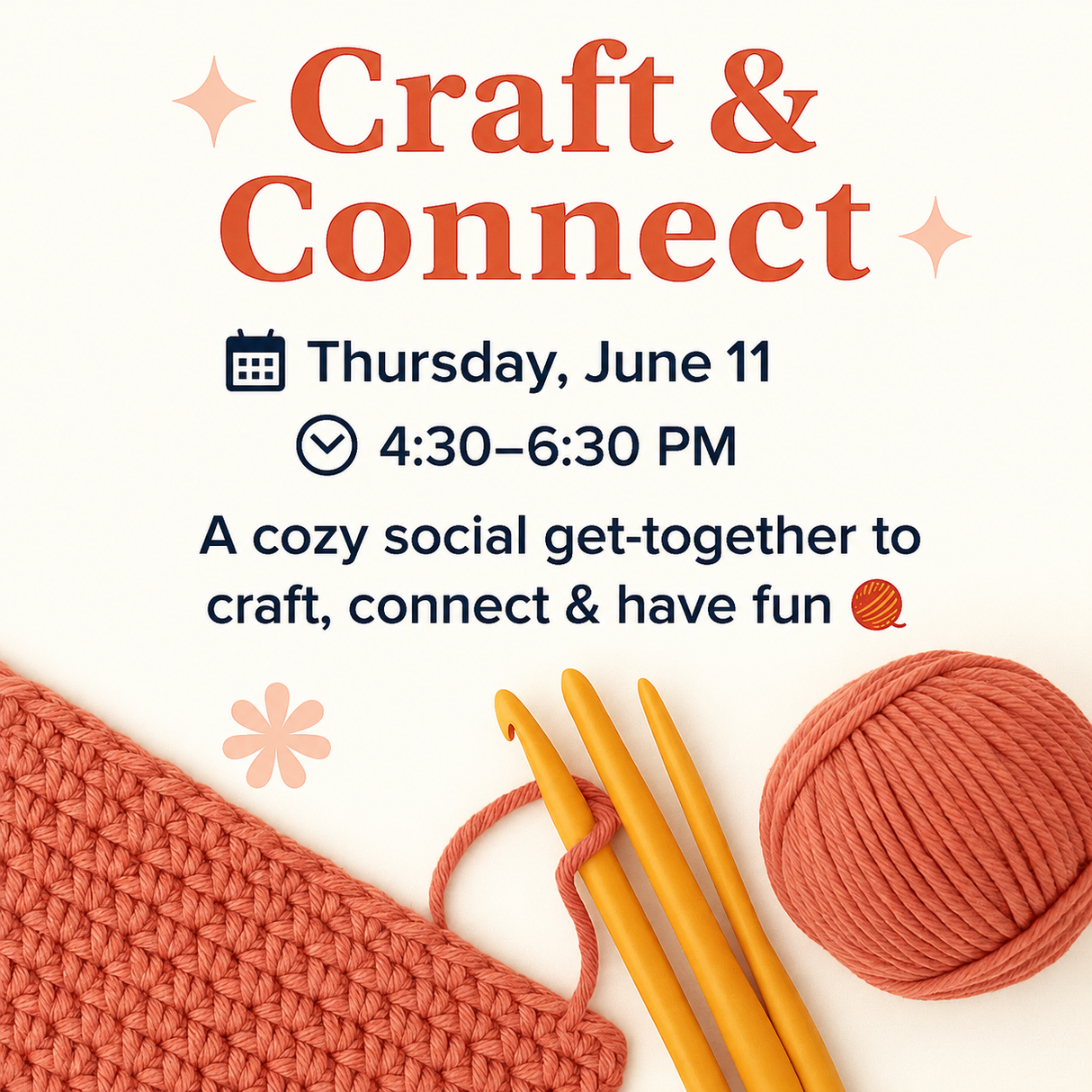 June 11: Craft & Connect