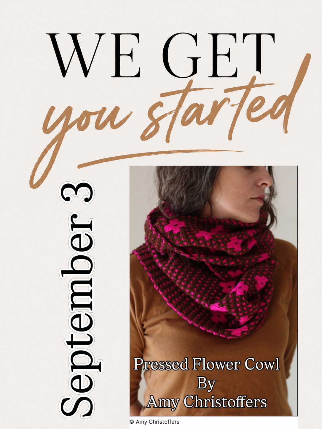 September 3: Pressed Flower Cowl - We get you started