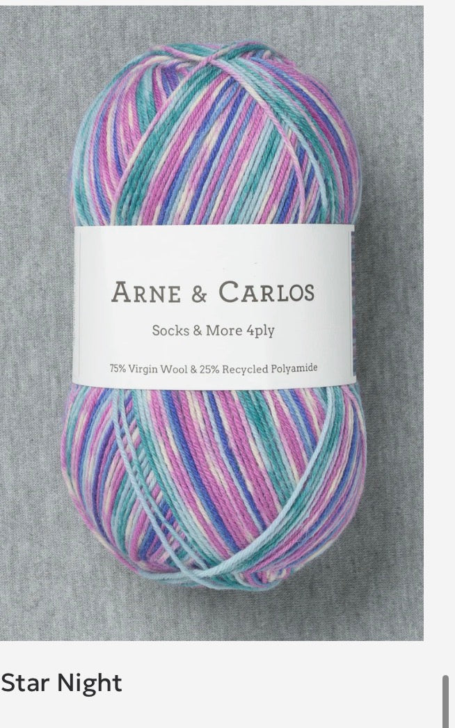 Arne & Carlos Socks & More 4ply