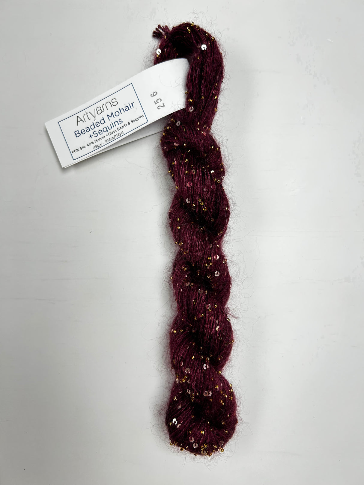 Beaded Mohair & Sequins - by Artyarns