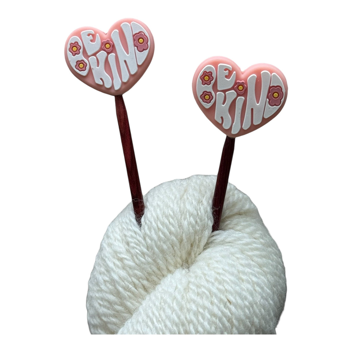 Be Kind Heart Needle Stoppers