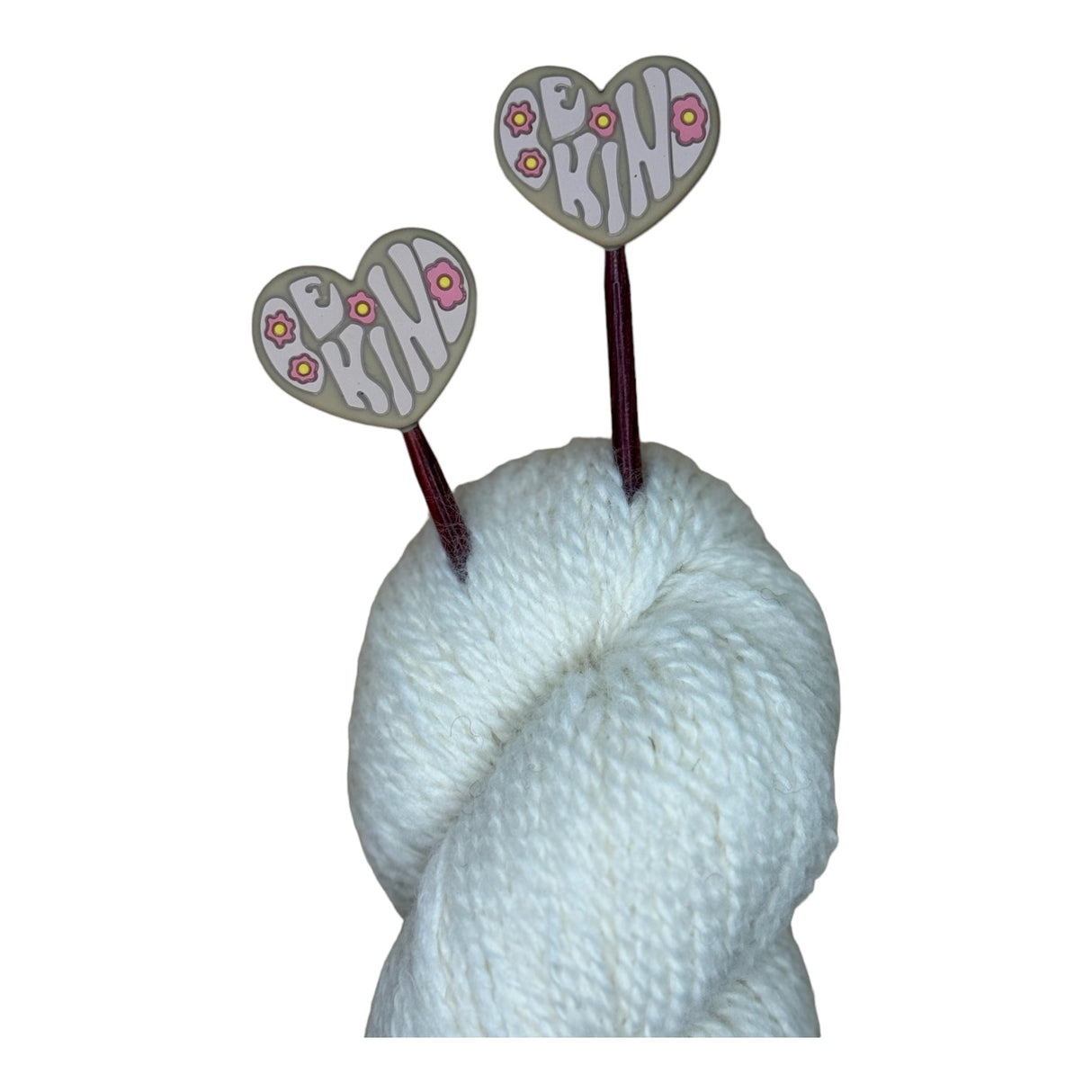 Be Kind Heart Needle Stoppers