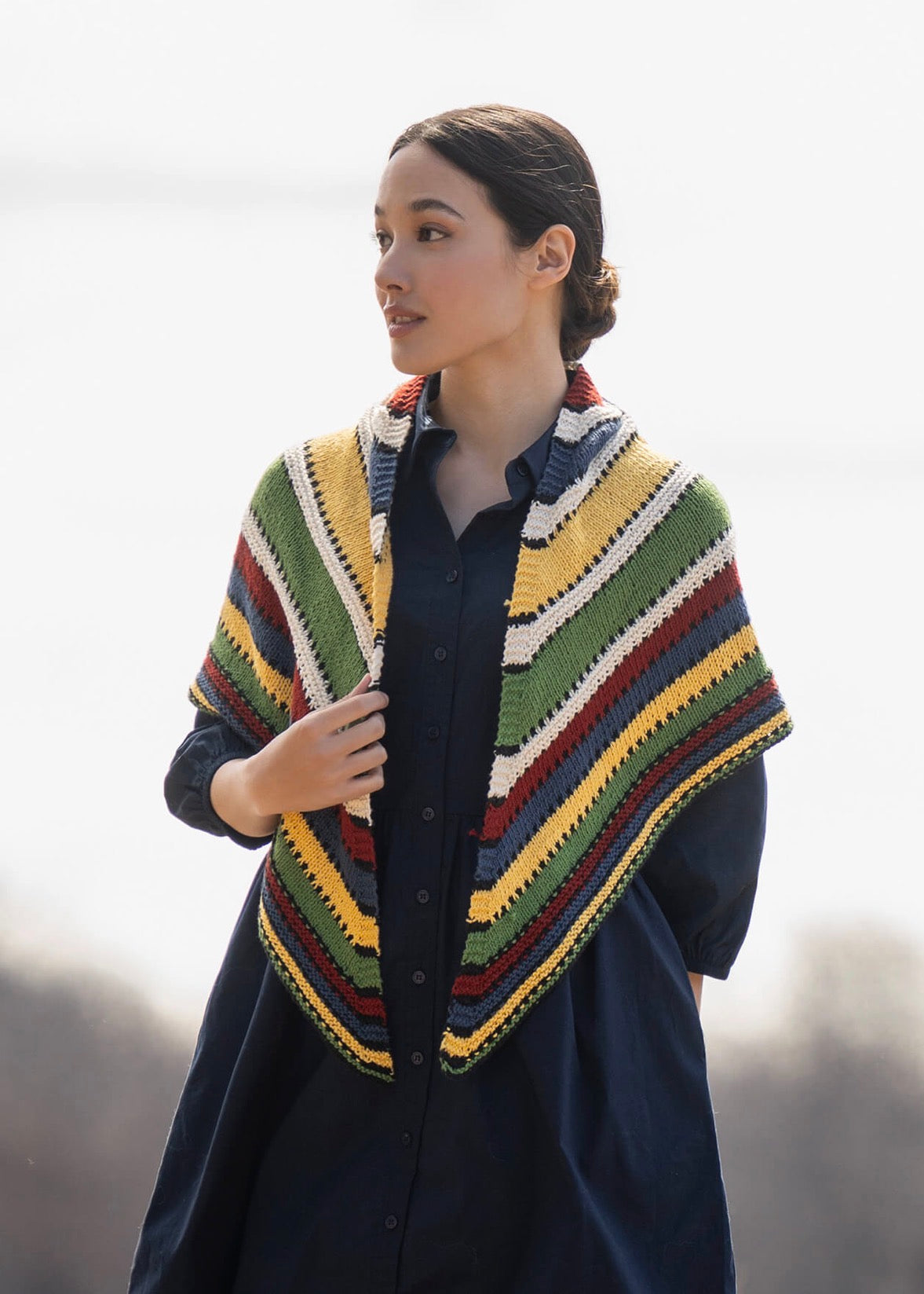 Camp Ivanhoe Shawl Kit - Blue Sky Fibers