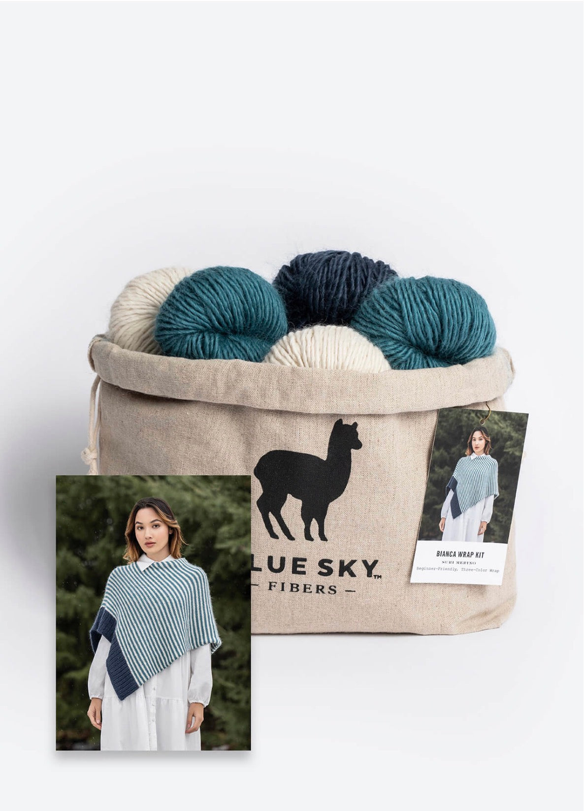 Bianca Wrap Kit - Blue Sky Fibers