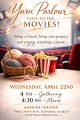 April 22: Yarn Parlour is going to the Movies