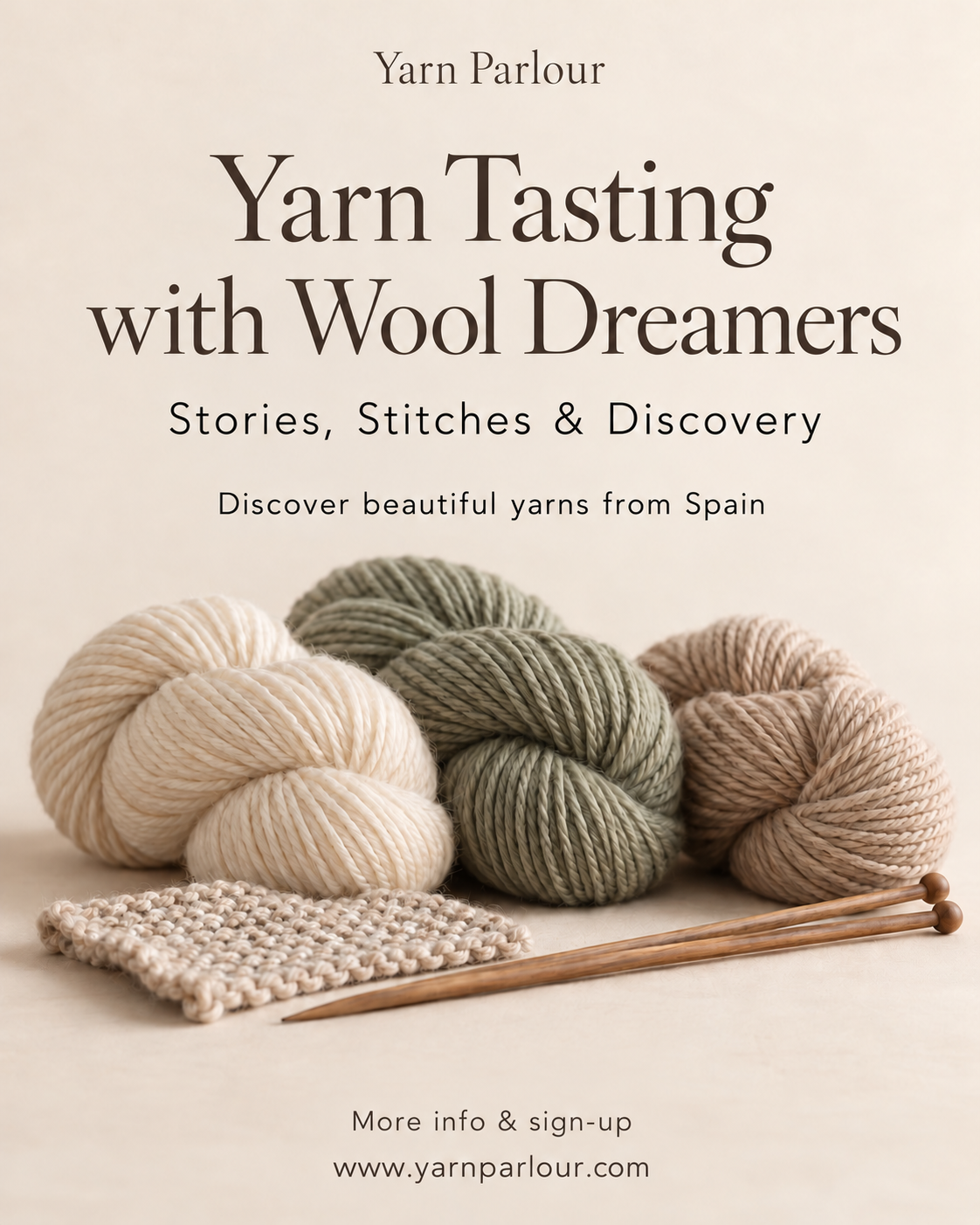 Yarn Tasting with WoolDreamers