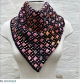 October 2: Murano Squares Bandana - We get you started