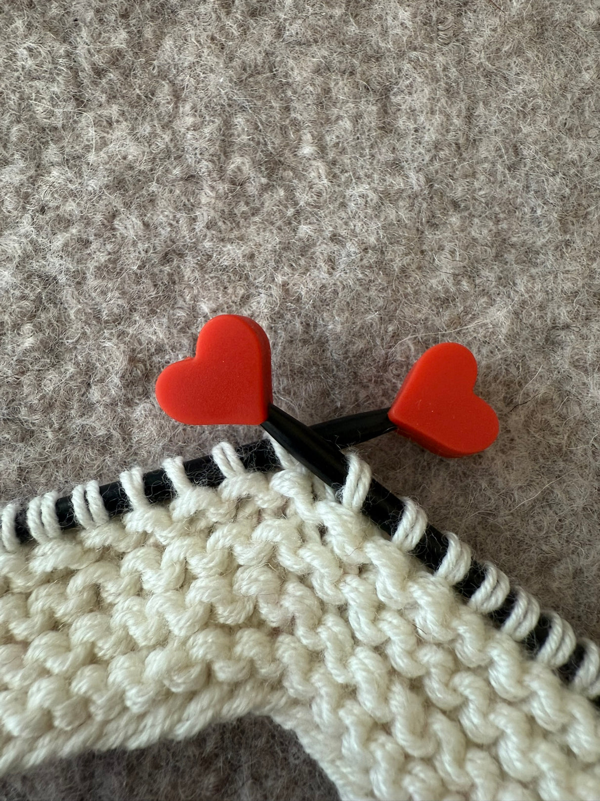 Valentines Heart Needle Stoppers