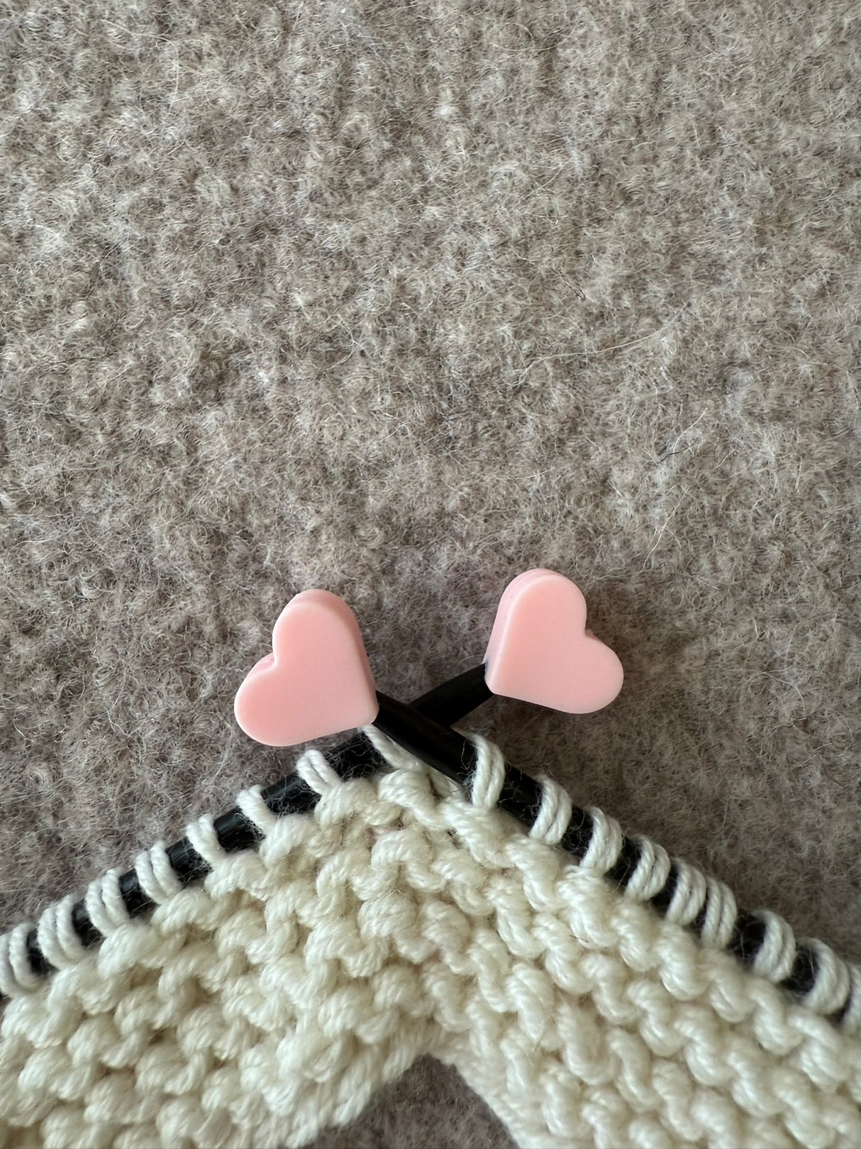 Valentines Heart Needle Stoppers