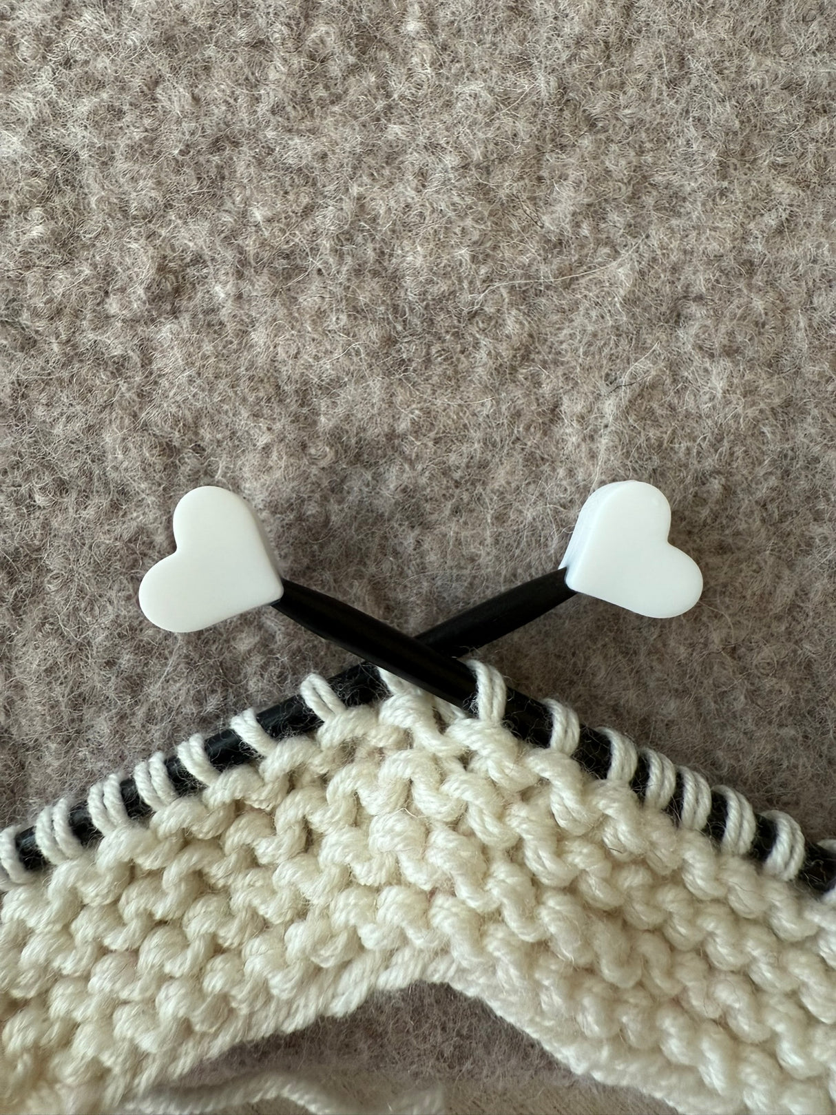 Valentines Heart Needle Stoppers