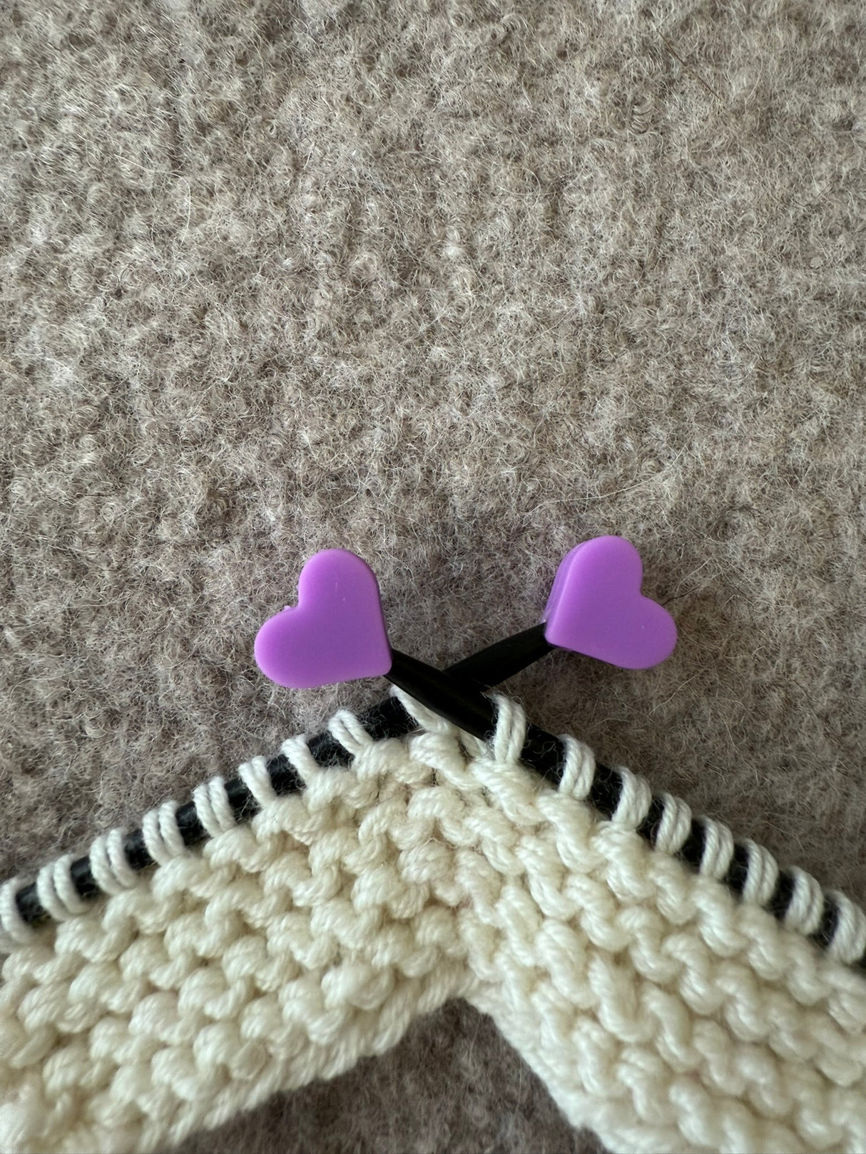 Valentines Heart Needle Stoppers