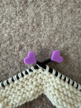 Valentines Heart Needle Stoppers