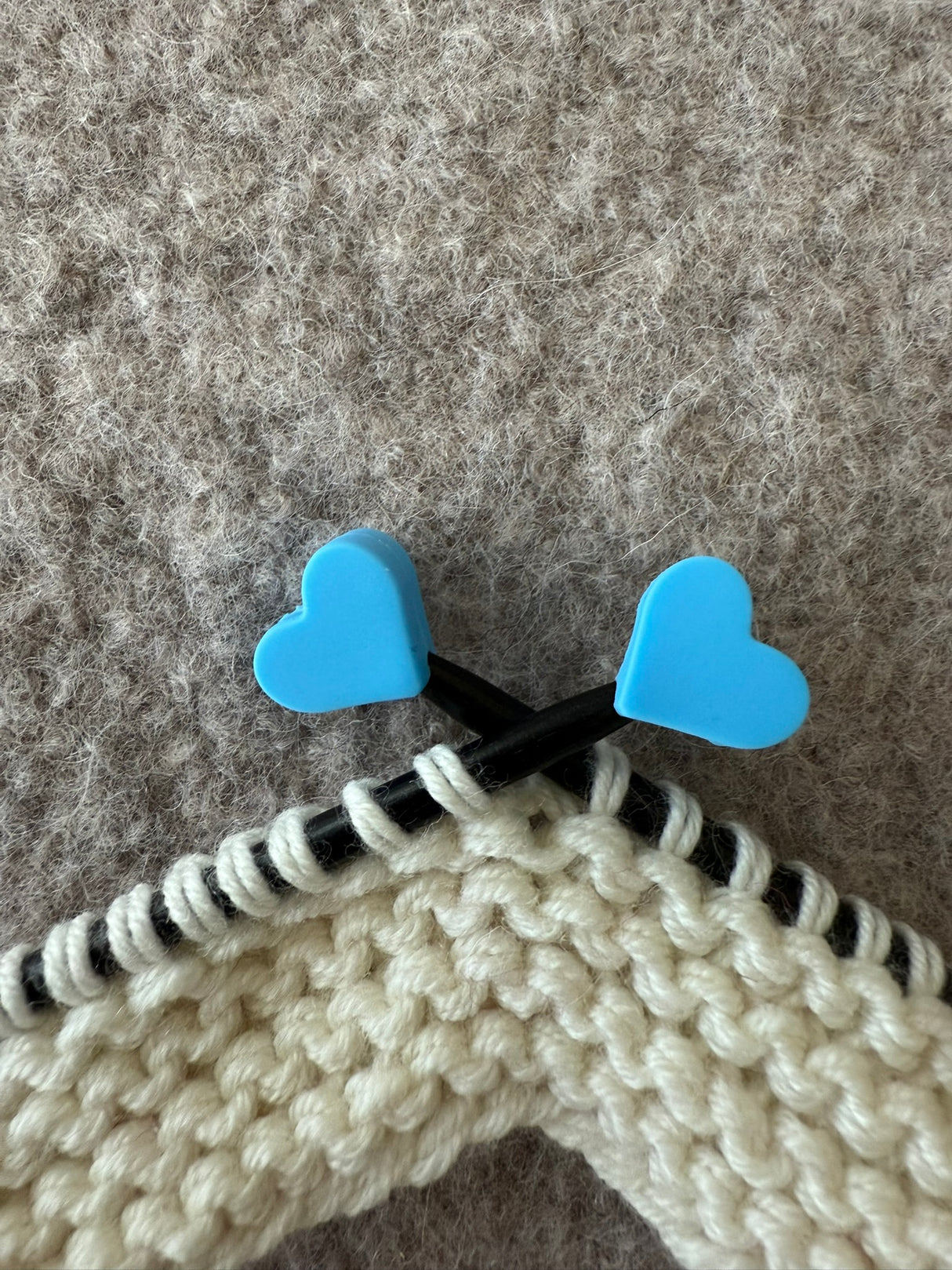 Valentines Heart Needle Stoppers