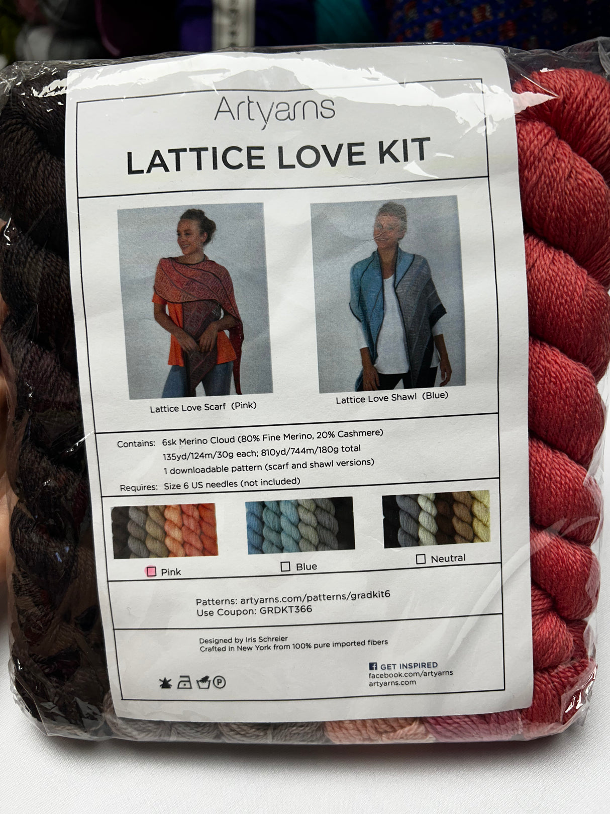 Lattice Love Kit by Artyarns